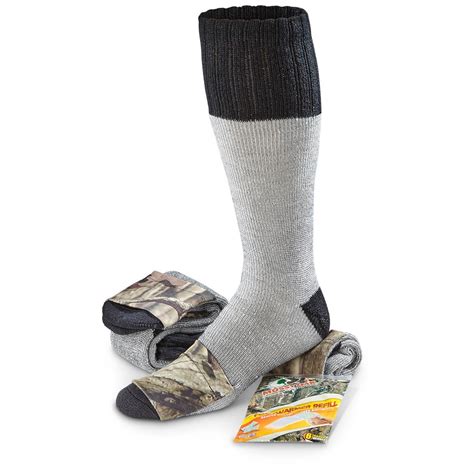 mossy oak heat socks