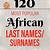 most common african last name