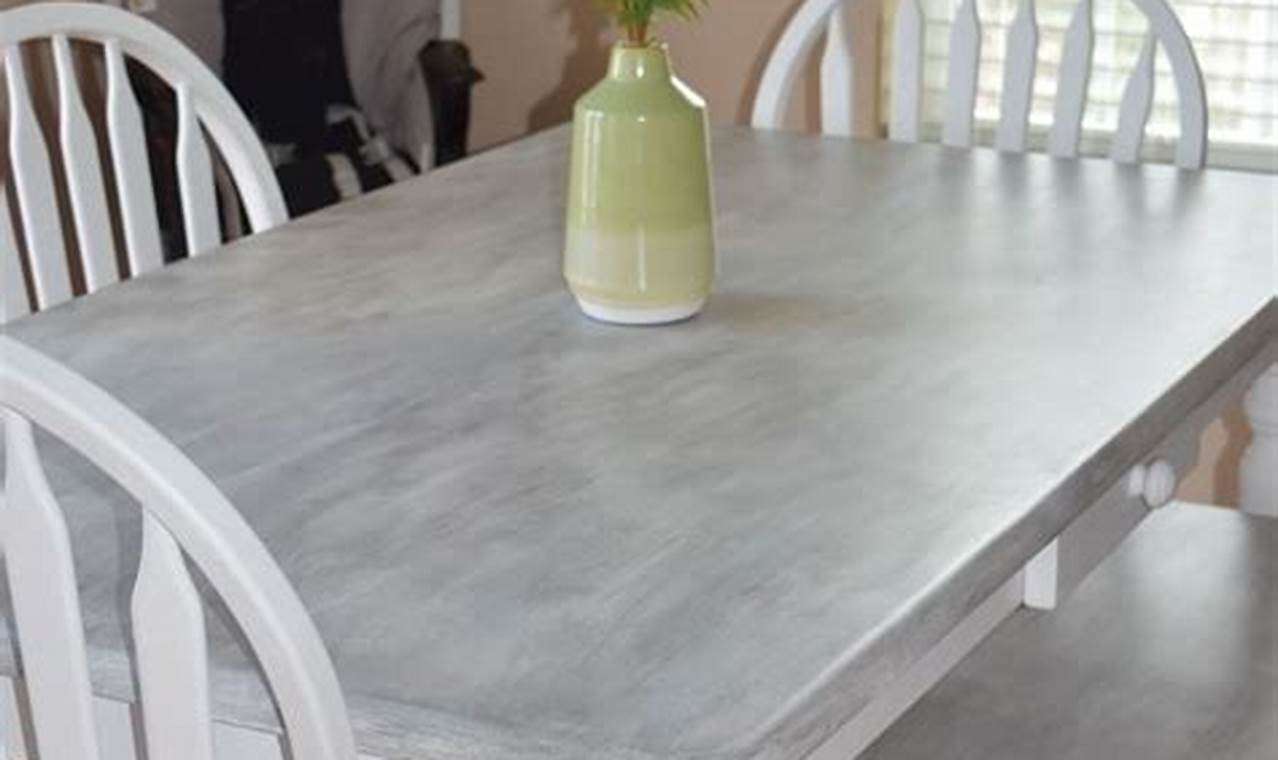 The Most Durable Paint for Kitchen Tables: A Comprehensive Guide