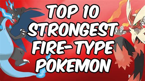 Top 10 strongest Fire type Pokemon (Kanto Galar) Strongest fire
