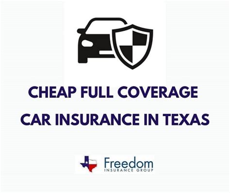 most affordable auto insurance texas