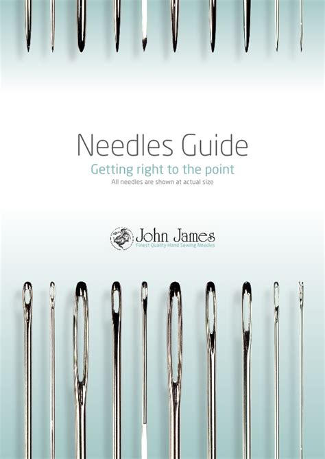 Most Common Sewing Needle Size