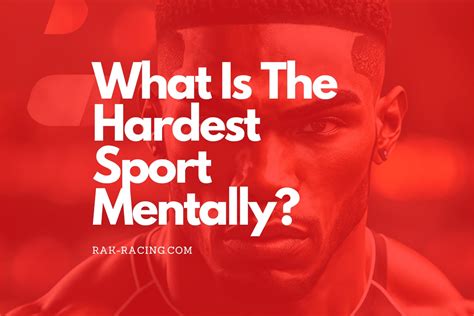 Most Difficult Sport Mentally