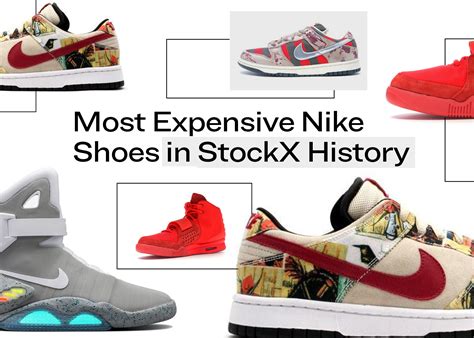 most expensive shoes on stockx