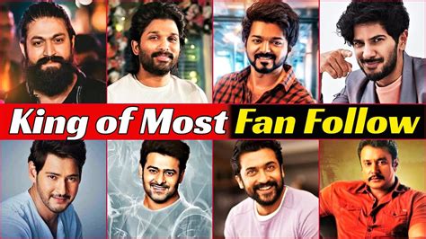 most fan following in india