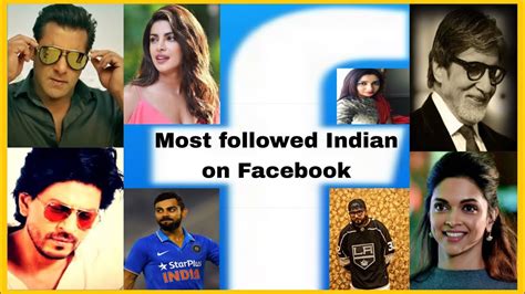 most followed indian on facebook