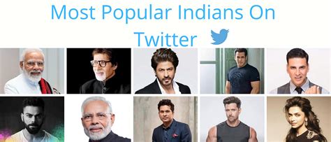 most followed indians on twitter