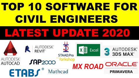 most important software for civil engineers