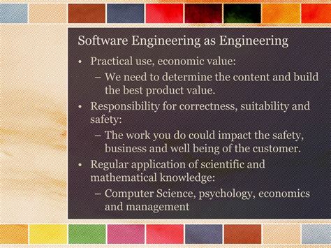 most important topics in software engineering