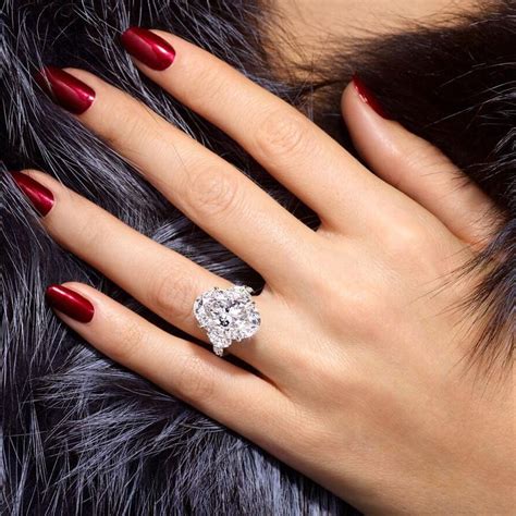 most popular celebrity engagement rings