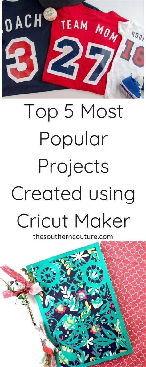Most Popular Cricut Projects