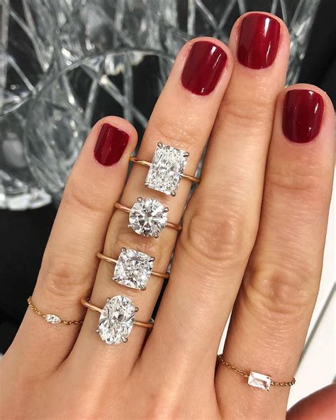 most popular diamond shape for engagement rings