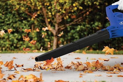 most powerful electric leaf blowers