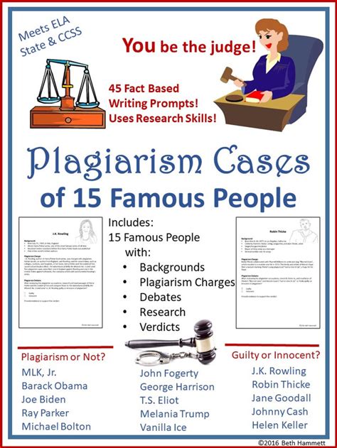 most recent plagiarism cases