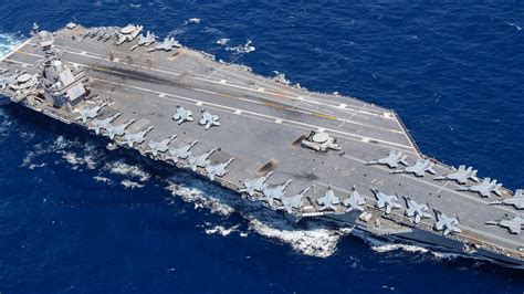 most recent us aircraft carrier