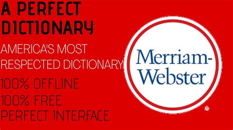 most respected dictionary