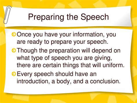 most speech instructors prepare students for speeches by