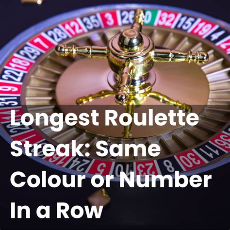 Most Times Same Color Roulette