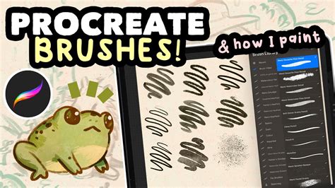 Most Used Brushes In Procreate