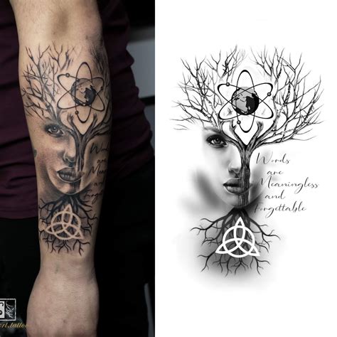 Inspiring Mother Nature Tattoo Design 2023
