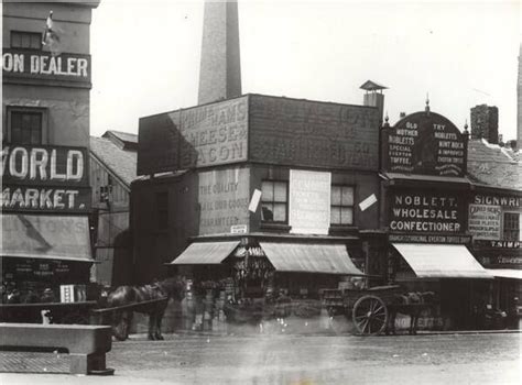 1897. Everton toffee shop, at the Hay market. Eventually burnt down. Mersey tunnel now stands in