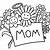 mother's day flower coloring pages
