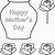 mother's day flower printable