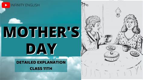 mother's day class 11 summary pdf