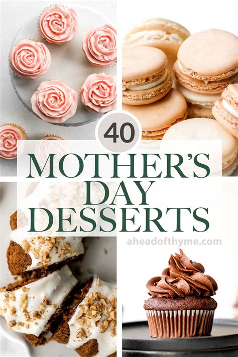 24 EasytoMake Mother’s Day Desserts — Eatwell101