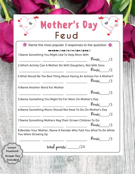 This item is unavailable Etsy Mother's day games, Scramble game