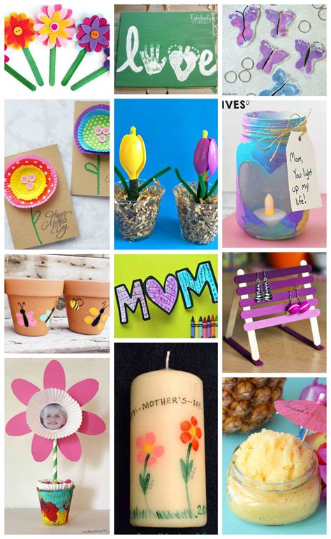 mother's day gift ideas from kids crafts