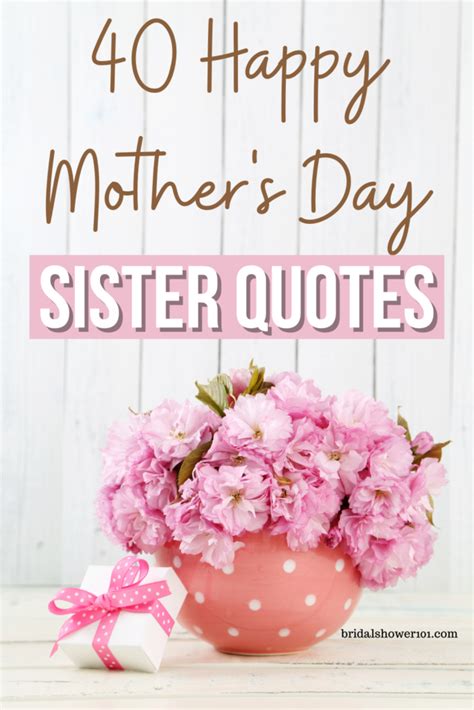mother's day quotes for sister