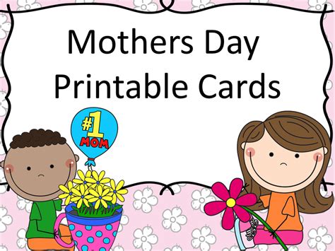 Happy Mothers Day Card Template 10 Minutes of Quality Time