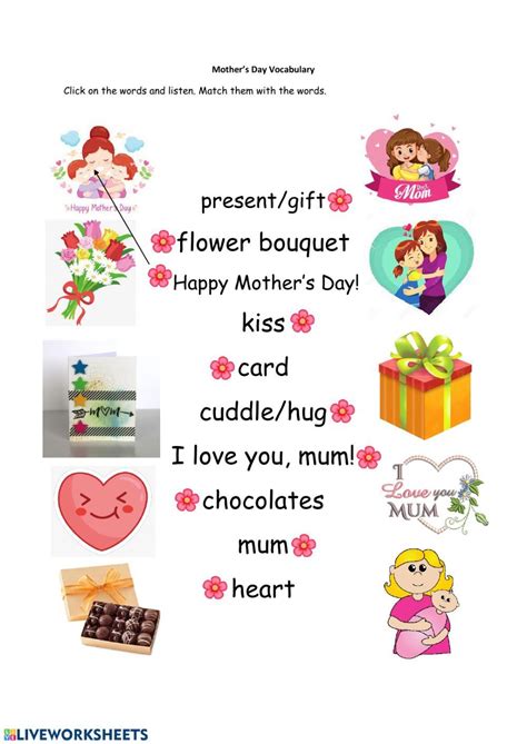 Mother's Day English Curie