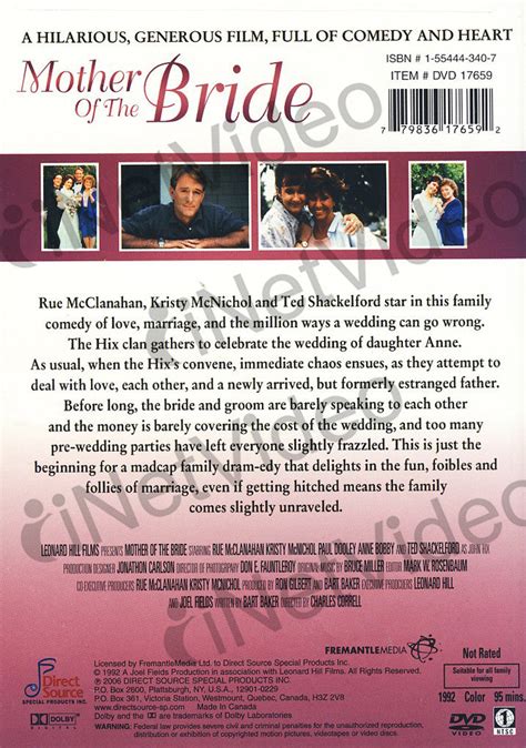 mother of the bride dvd