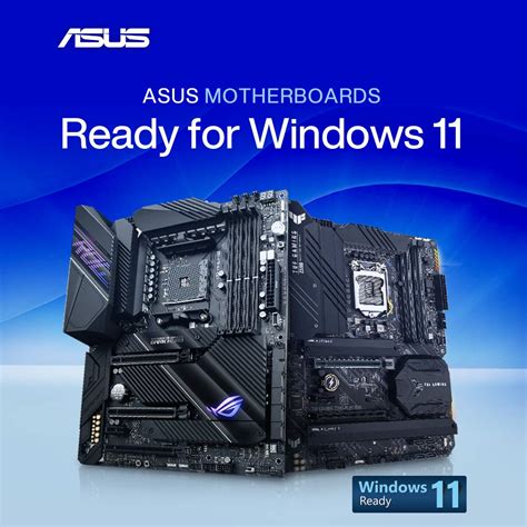 motherboard windows 11 ready