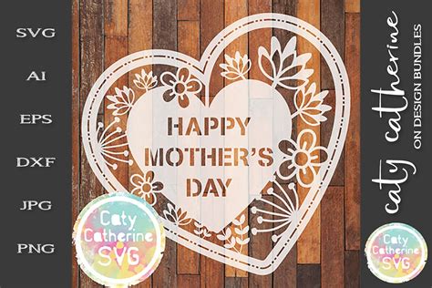 Free Happy Mother's Day SVG Cut File