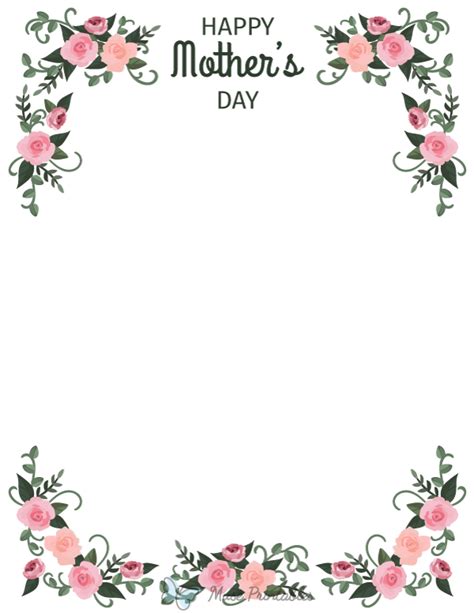 Mothers Day Frames Printable