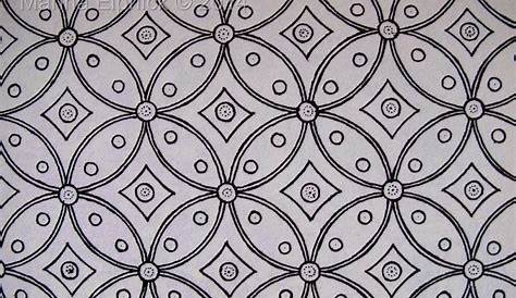 20 mewarnai gambar motif batik Lengkap - Esteticbatik