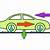 motion diagram of a car