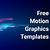 motion graphics website templates free