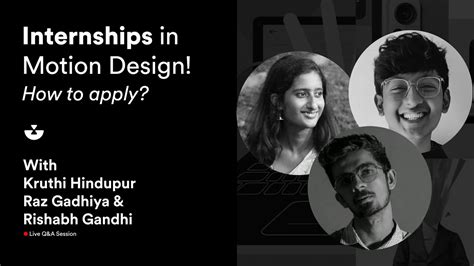 motion design internship london