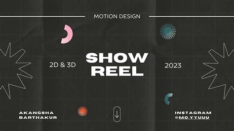 Motion Design Reel