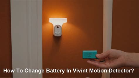 Motion Detector Battery Vivint