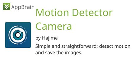 Motion Detector Camera Photo App