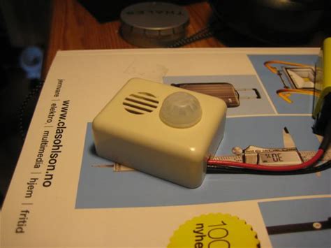 Motion Detector Keeps Beeping