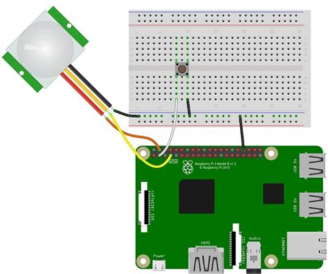 Motion Detector To Raspberry Pi