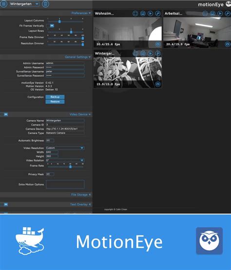 Motion Eye Windows
