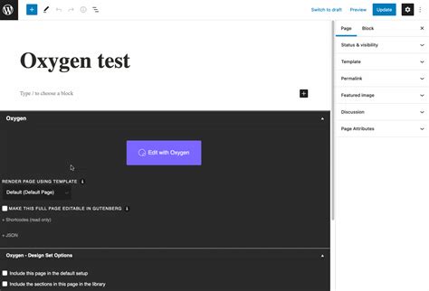 Motion Page Oxygen Builder
