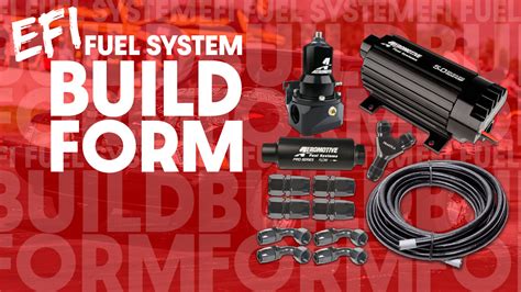 Motion Raceworks Fuel System Builder